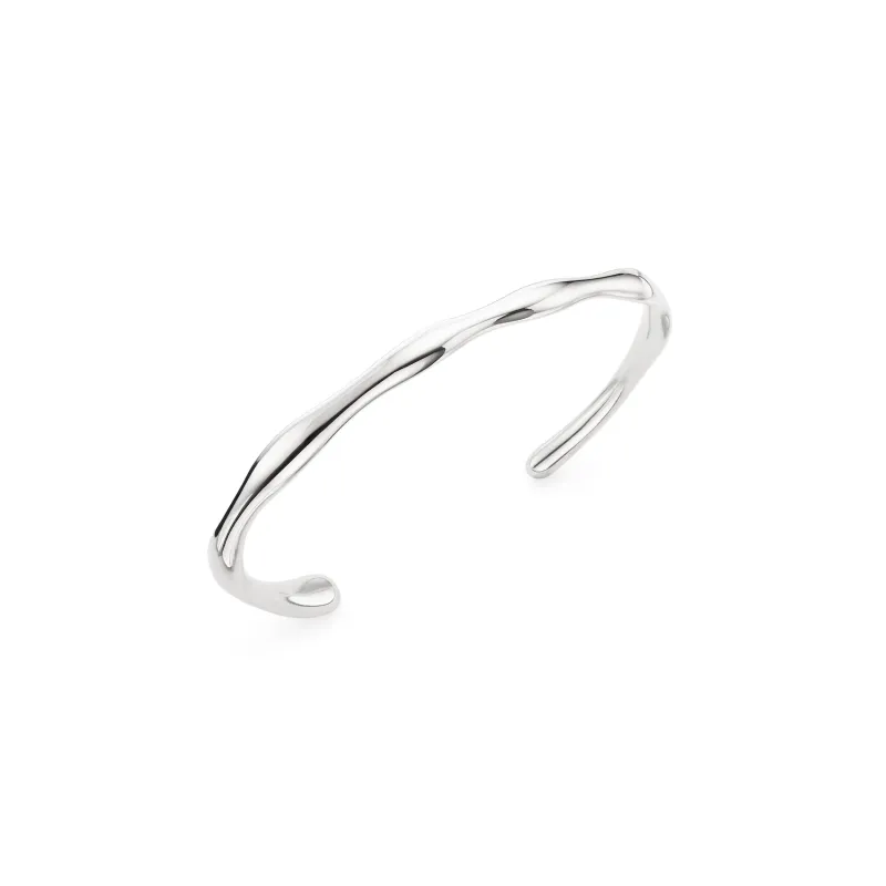 Molten Bangle (Silver) made by Abbott Lyon