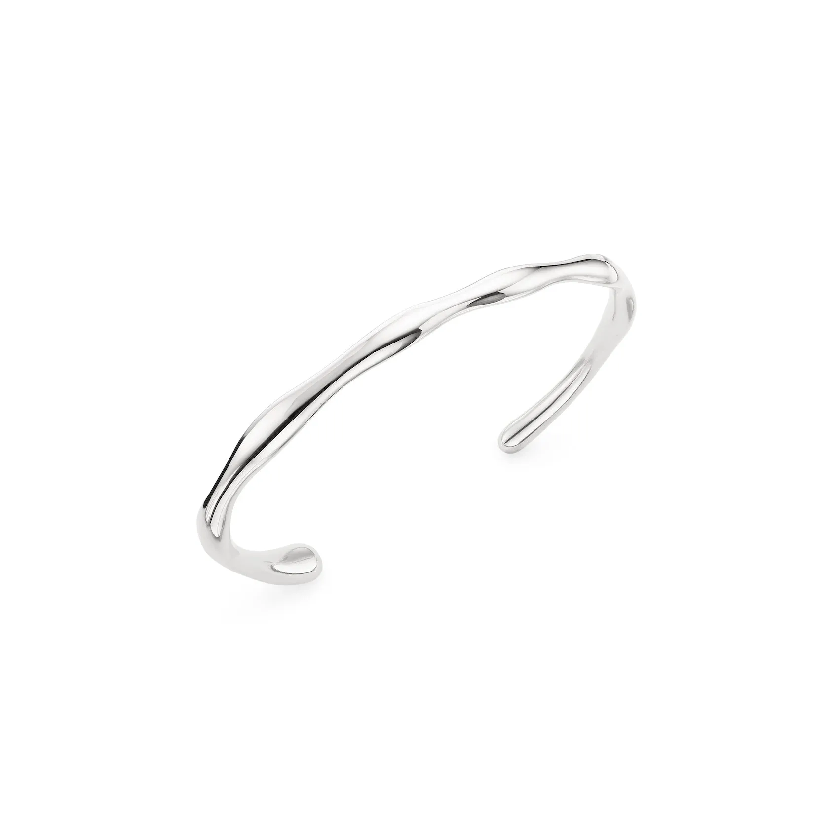 Molten Bangle (Silver) sold by Abbott Lyon