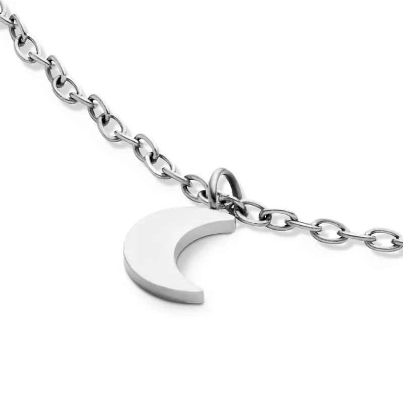 Moon Bracelet (Silver) made by Abbott Lyon