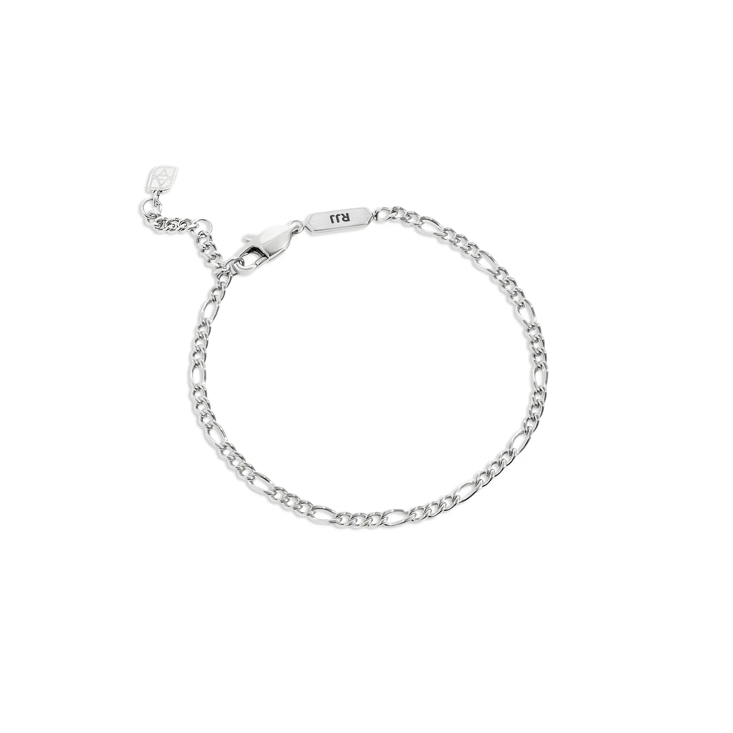 Men's Intersection Figaro Chain Bracelet (Silver) sold by Abbott Lyon product image thumbnail 2