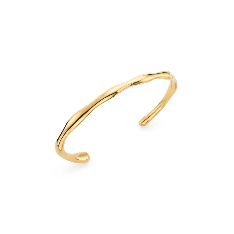 Molten Bangle (Gold) made by Abbott Lyon