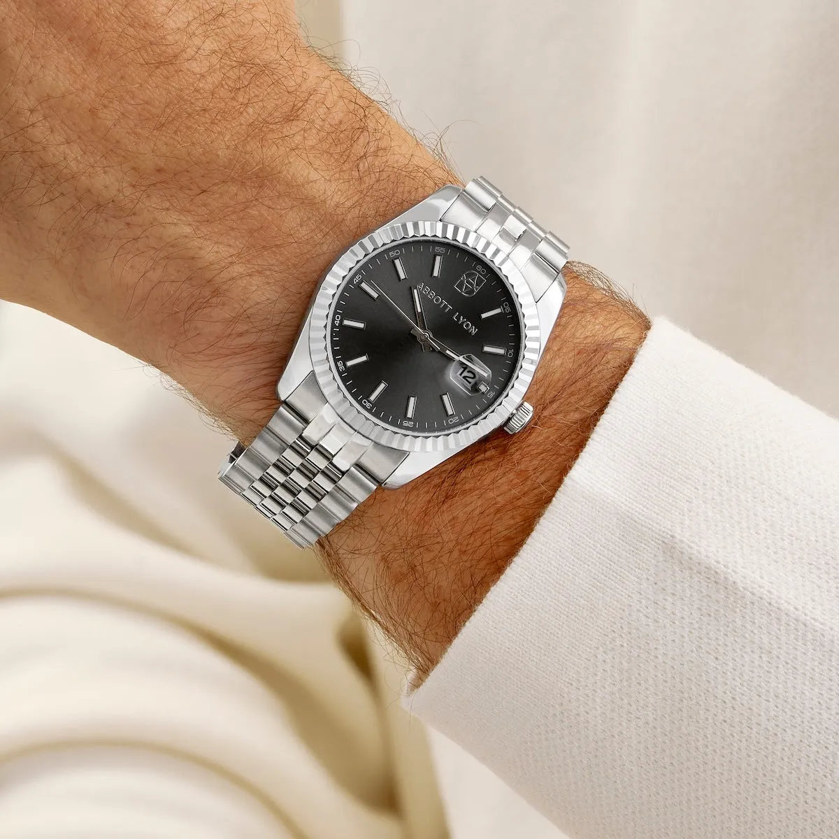 Belgravia Grey 41mm Watch (Silver) sold by Abbott Lyon product image thumbnail 2