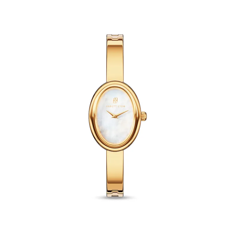 Monroe Bangle 19mm Watch (Gold) made by Abbott Lyon