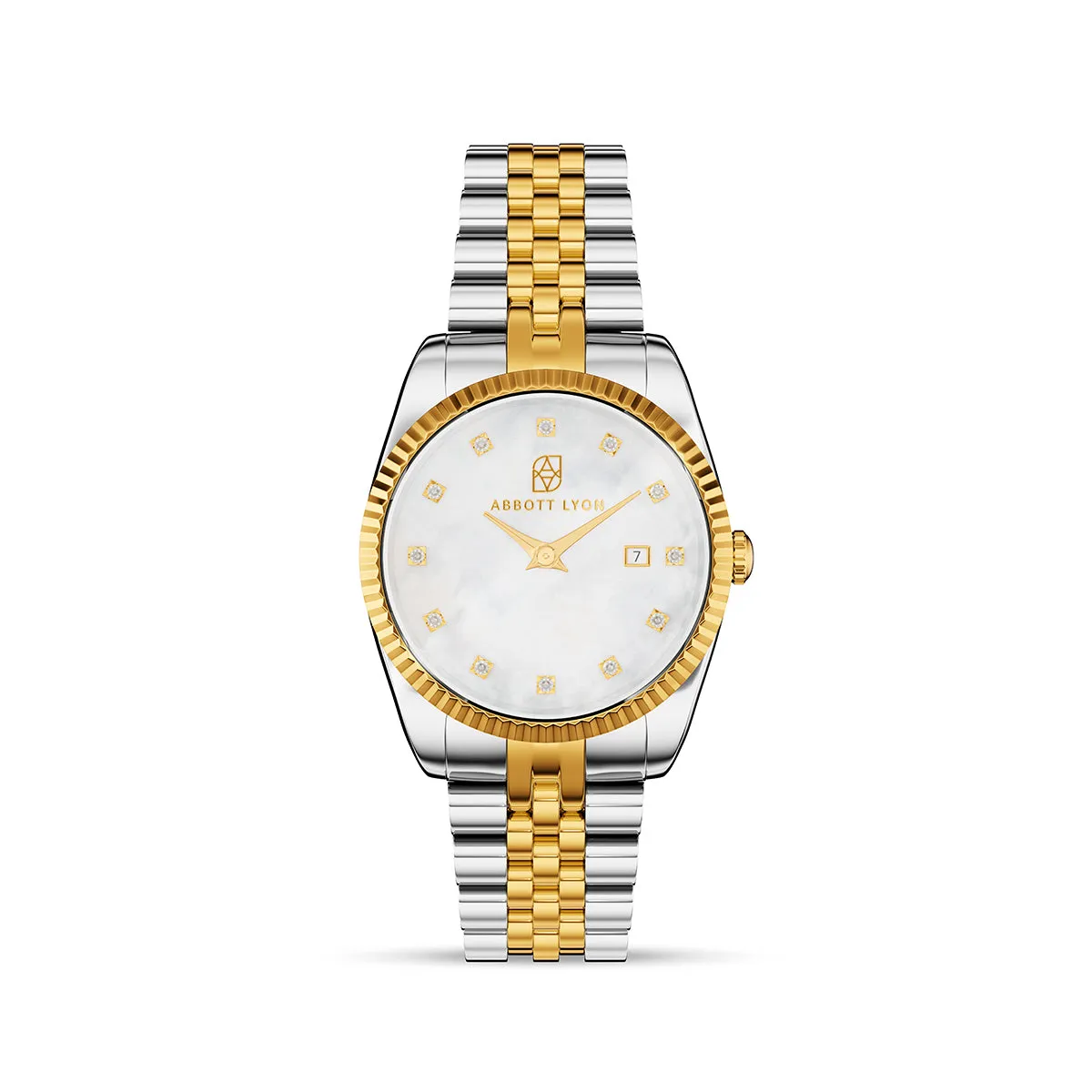 Belgravia Pearl Link 30mm Watch (Two Tone) sold by Abbott Lyon