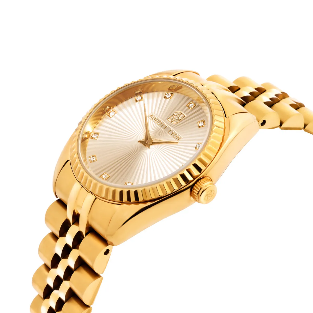 Belgravia Fluted 30mm Watch (Gold) sold by Abbott Lyon product image thumbnail 4