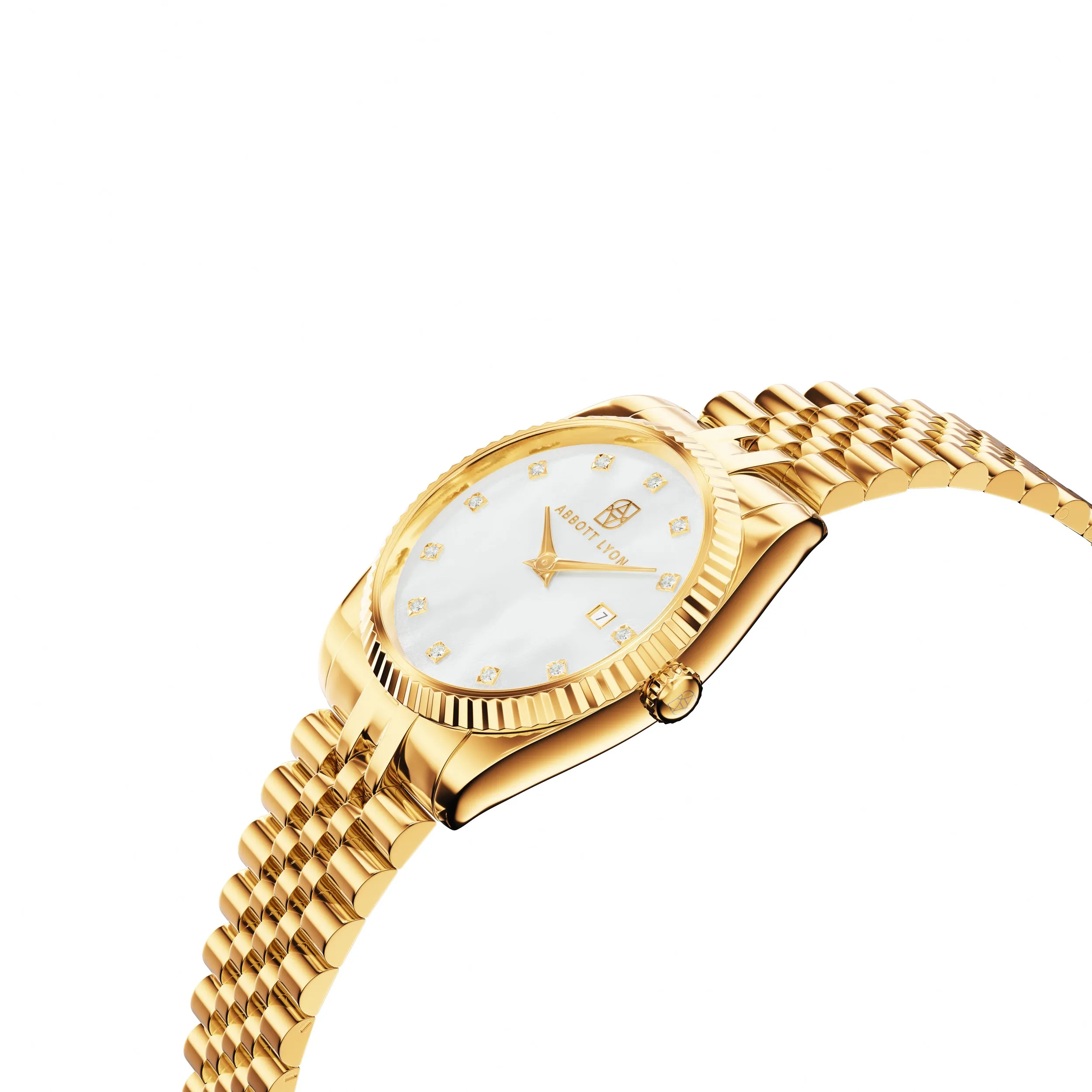 Belgravia Pearl Link 30mm Watch (Gold) sold by Abbott Lyon product image thumbnail 4