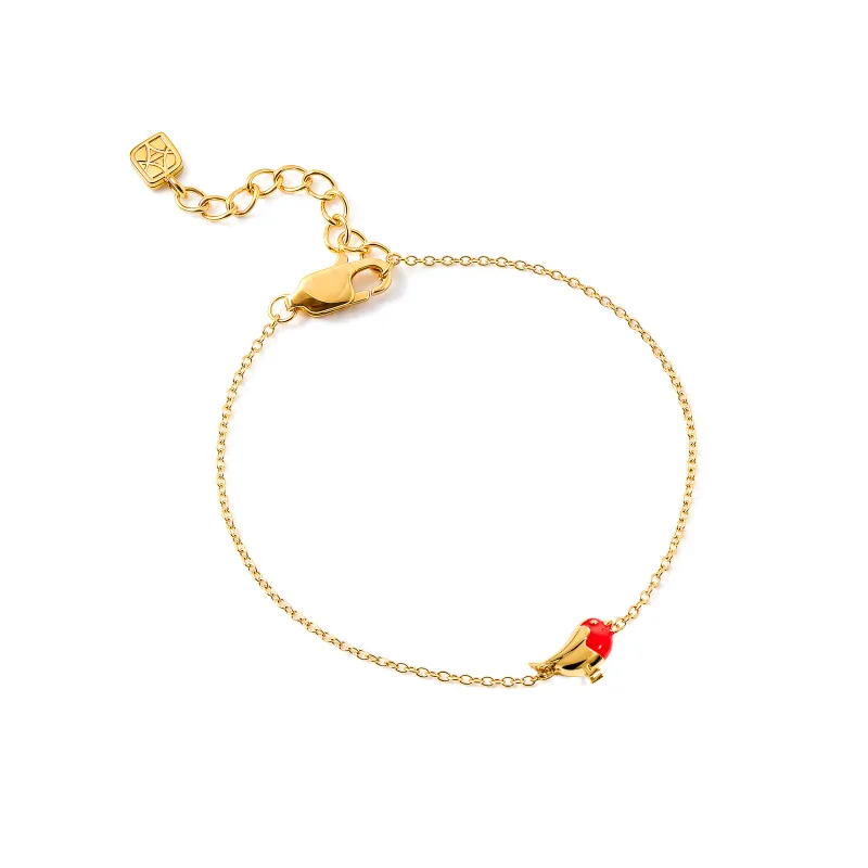 Made Mine Rosie Robin Bracelet (Gold) made by Abbott Lyon