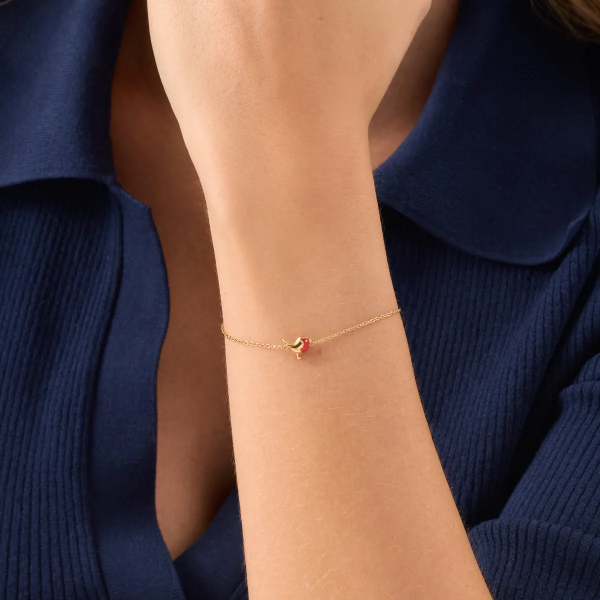 Made Mine Rosie Robin Bracelet (Gold) sold by Abbott Lyon product image thumbnail 2