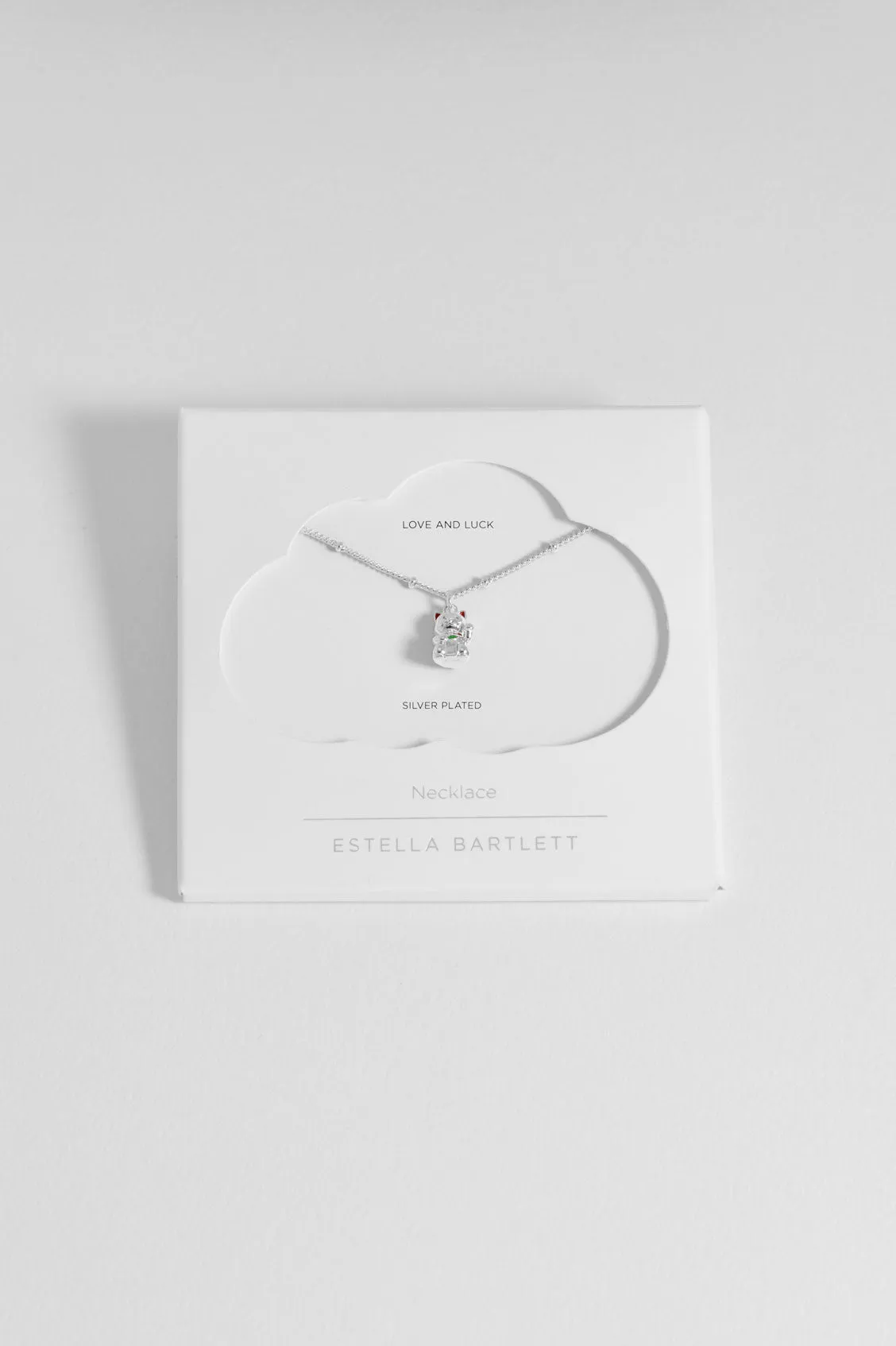 Lucky Cat Necklace sold by Estella Bartlett product image thumbnail 2