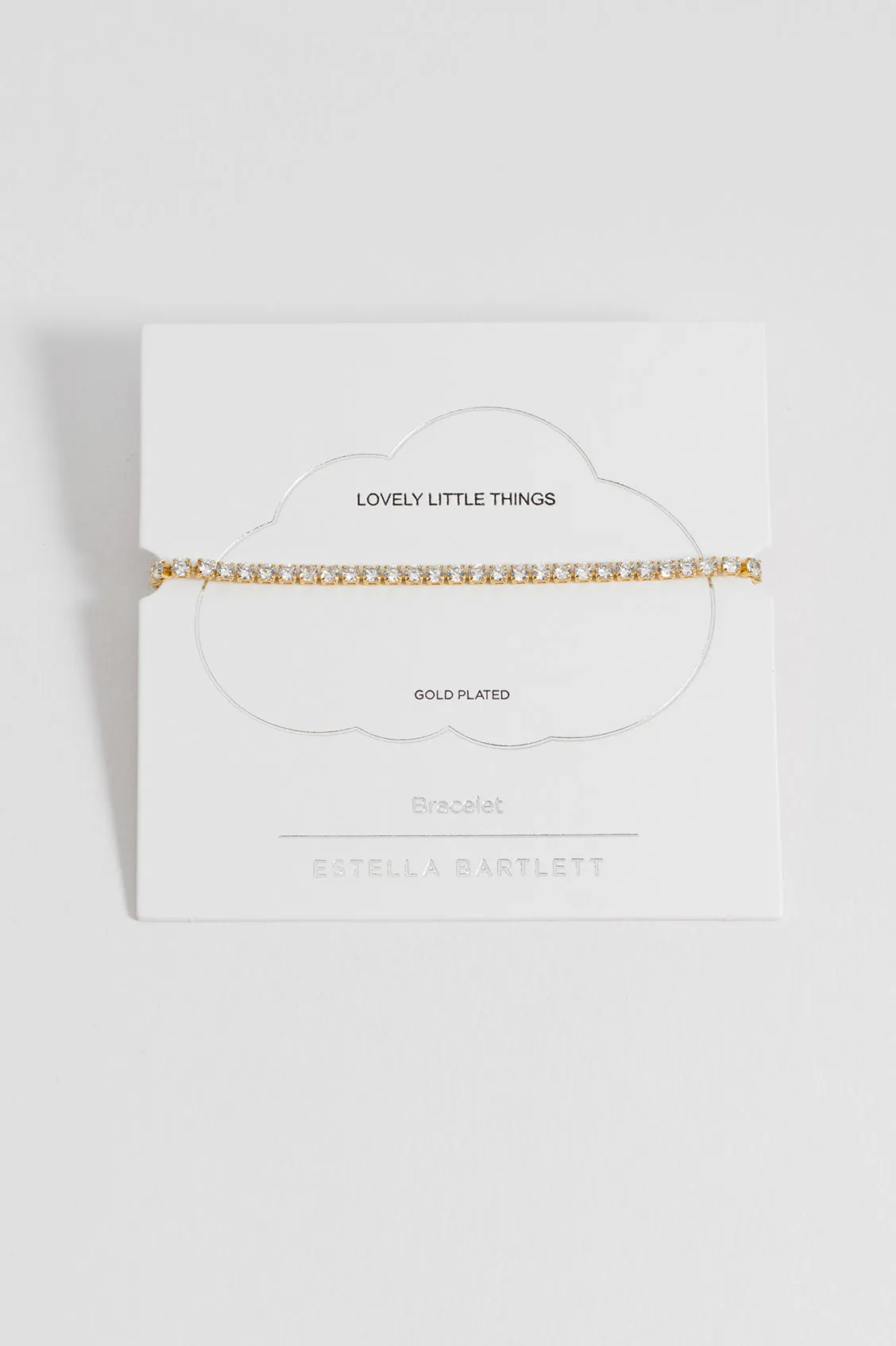 Tennis Chain Amelia Bracelet sold by Estella Bartlett