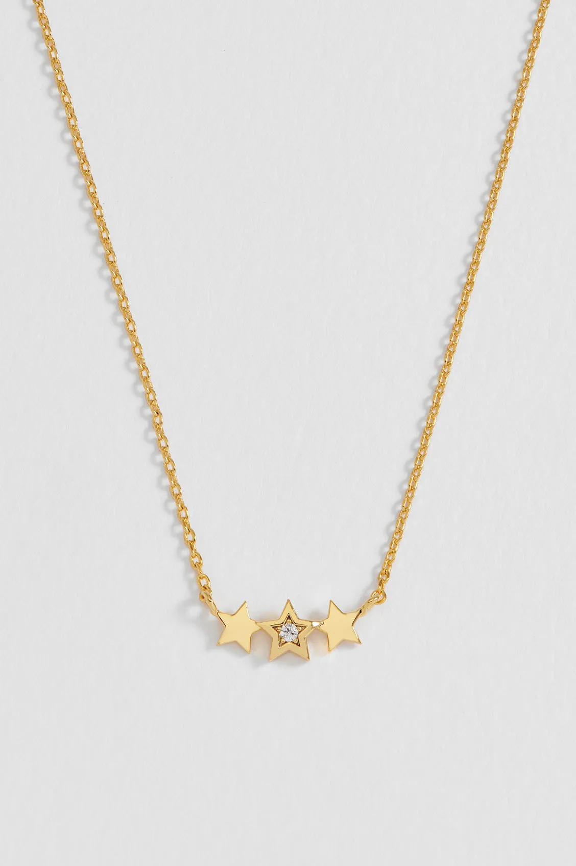 Trio Star Necklace sold by Estella Bartlett product image thumbnail 5