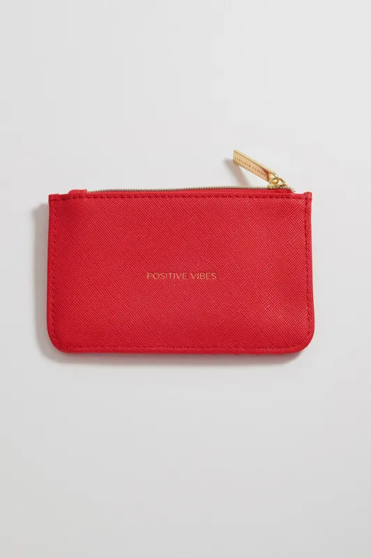 Positive Vibes Card Purse sold by Estella Bartlett