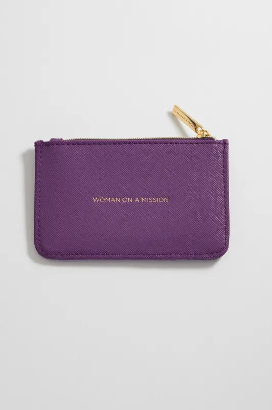Woman on a Mission Card Purse sold by Estella Bartlett
