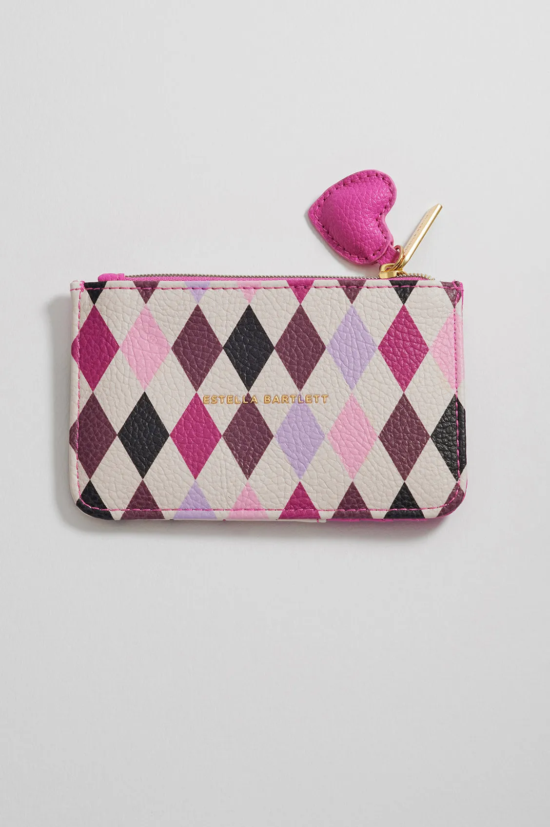 Harlequin Print Card Purse sold by Estella Bartlett