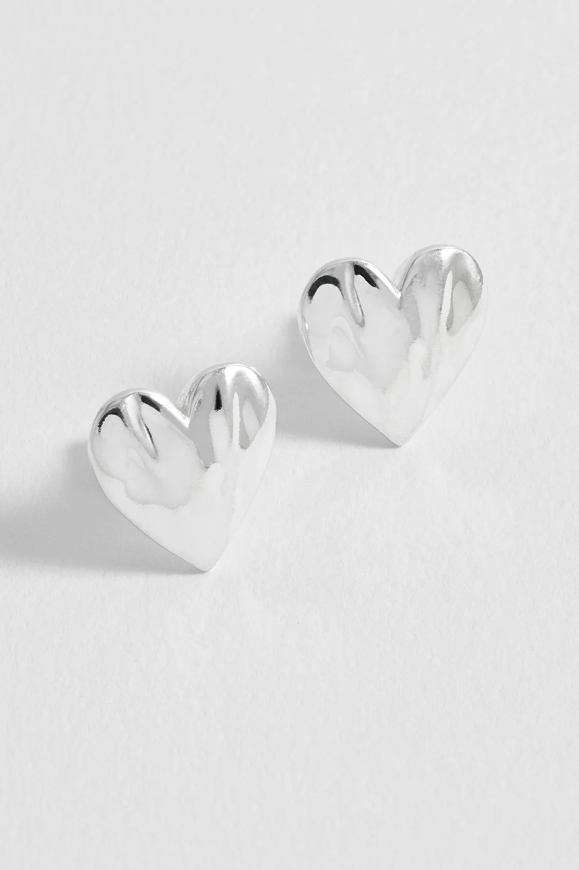 Molten Heart Stud Earrings sold by Estella Bartlett product image thumbnail 4