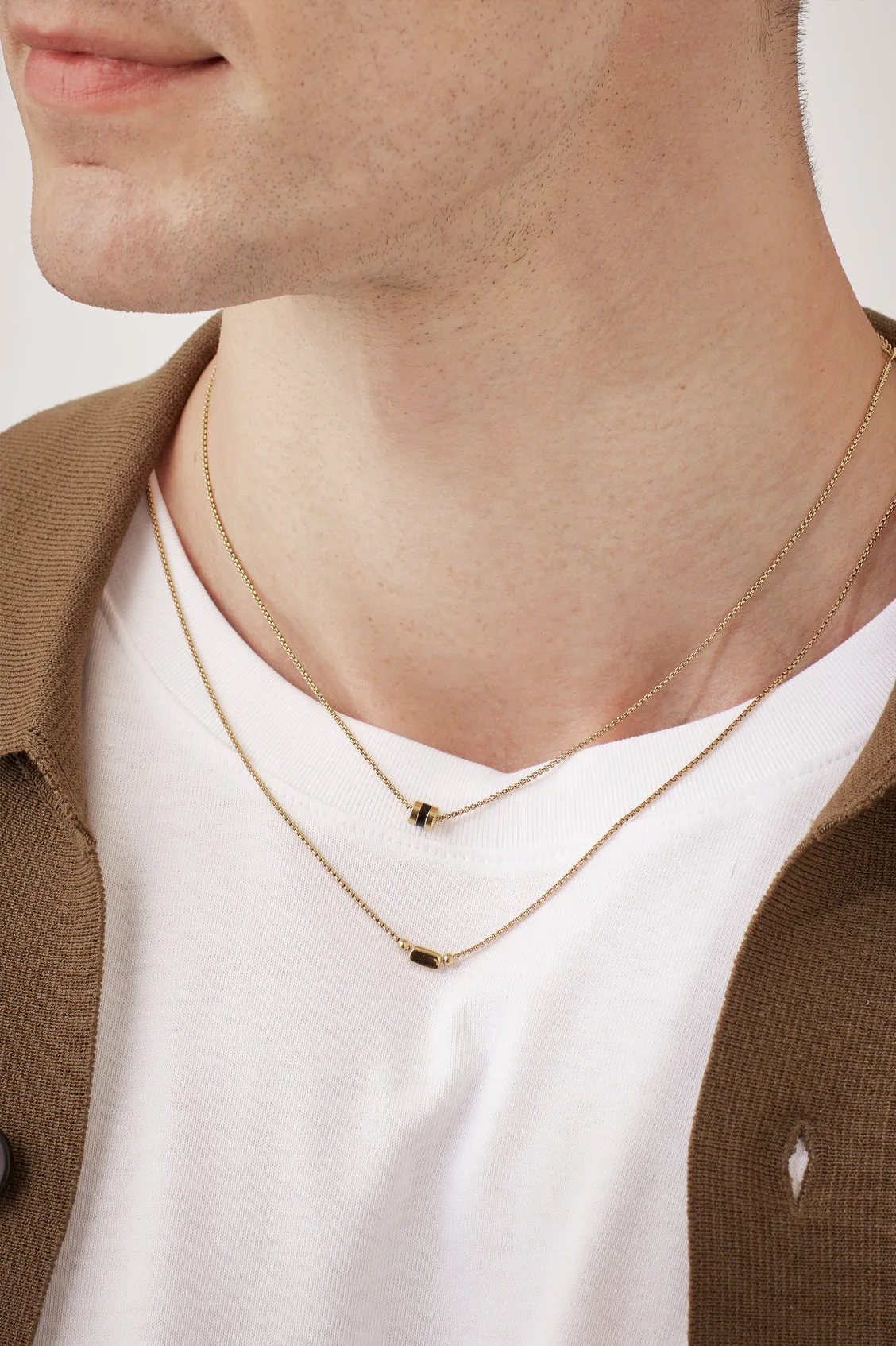 Men's Enamel Bead Necklace sold by Estella Bartlett product image thumbnail 5