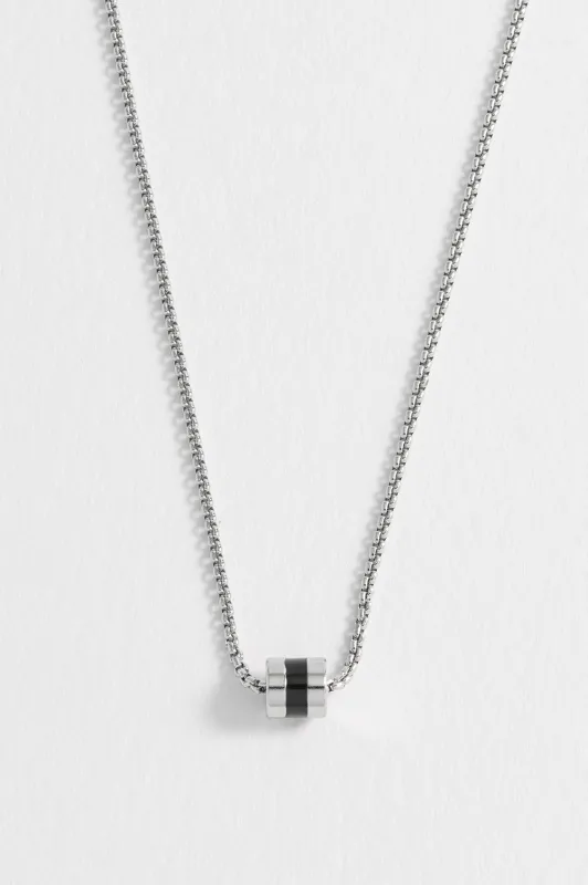 Men's Enamel Bead Necklace sold by Estella Bartlett