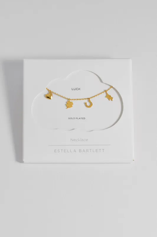 Love and Luck Charm Necklace sold by Estella Bartlett