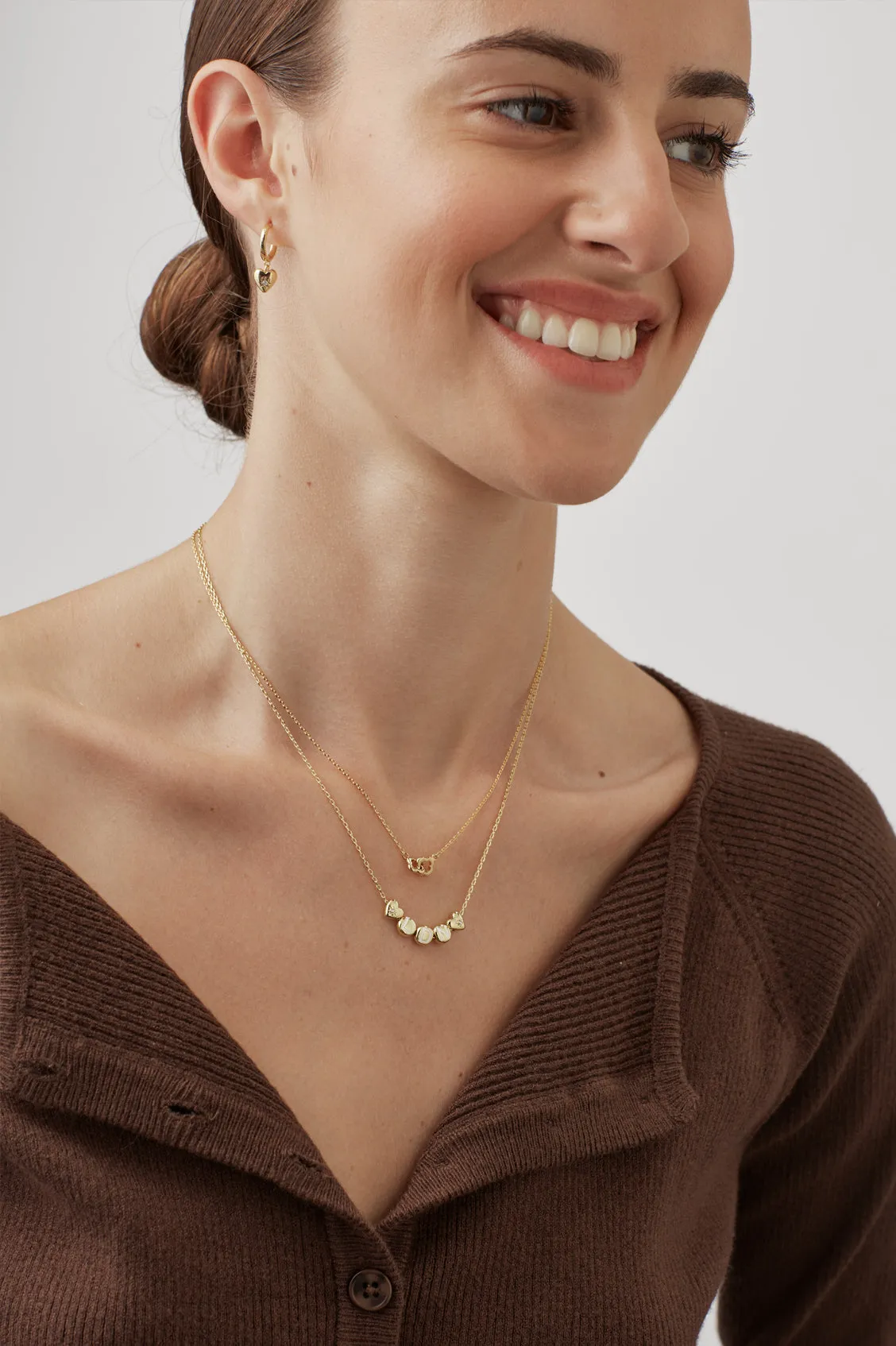 London Letter Bead Necklace sold by Estella Bartlett product image thumbnail 5