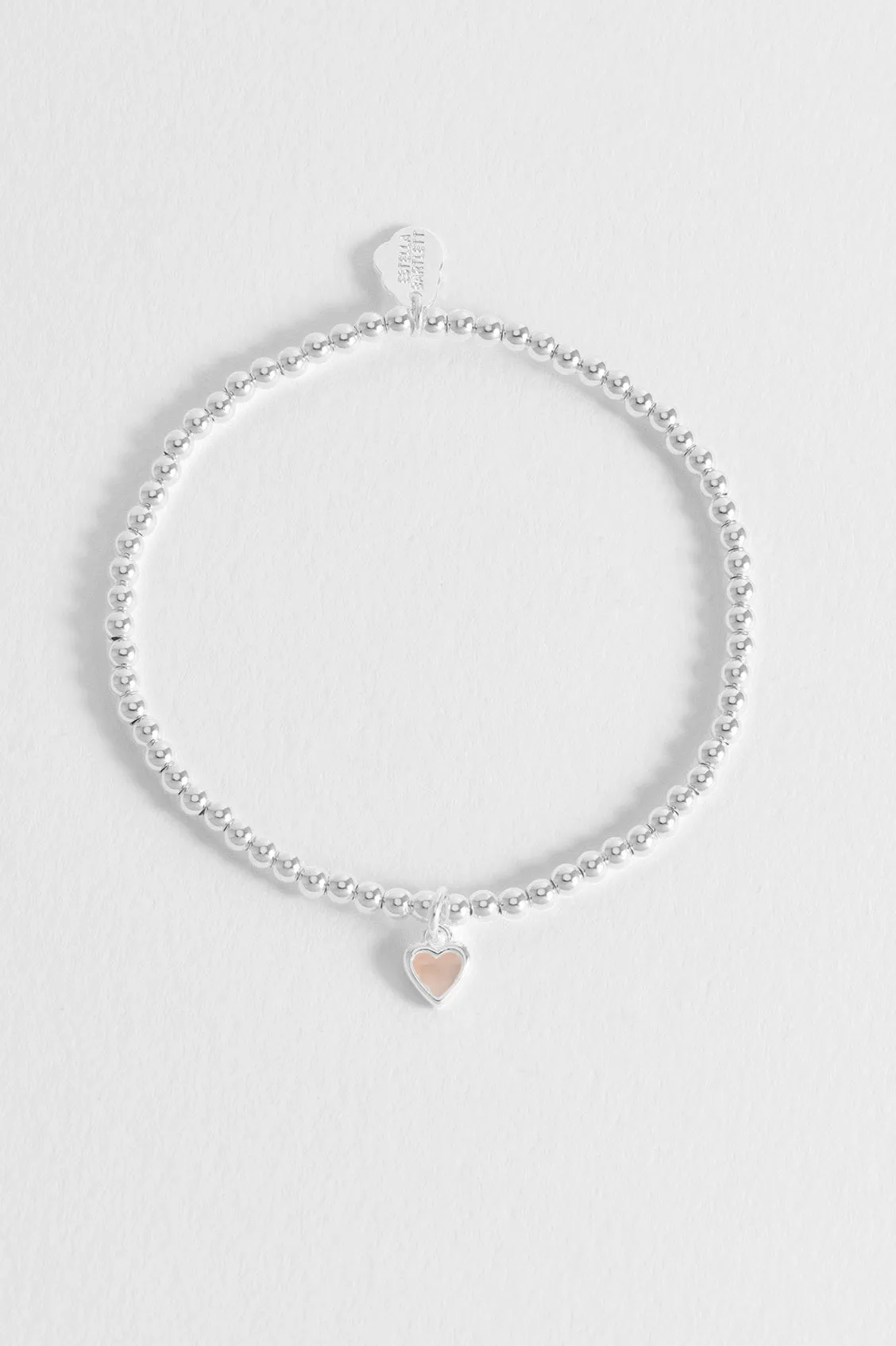 Pink Pearl Heart Bracelet sold by Estella Bartlett product image thumbnail 2