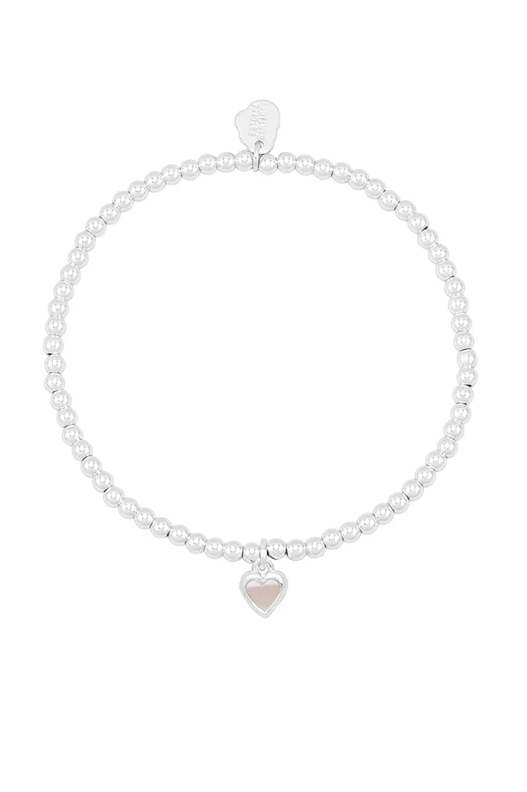 Pink Pearl Heart Bracelet sold by Estella Bartlett product image thumbnail 3