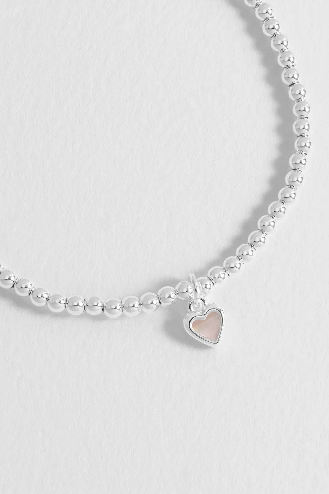 Pink Pearl Heart Bracelet sold by Estella Bartlett product image thumbnail 4