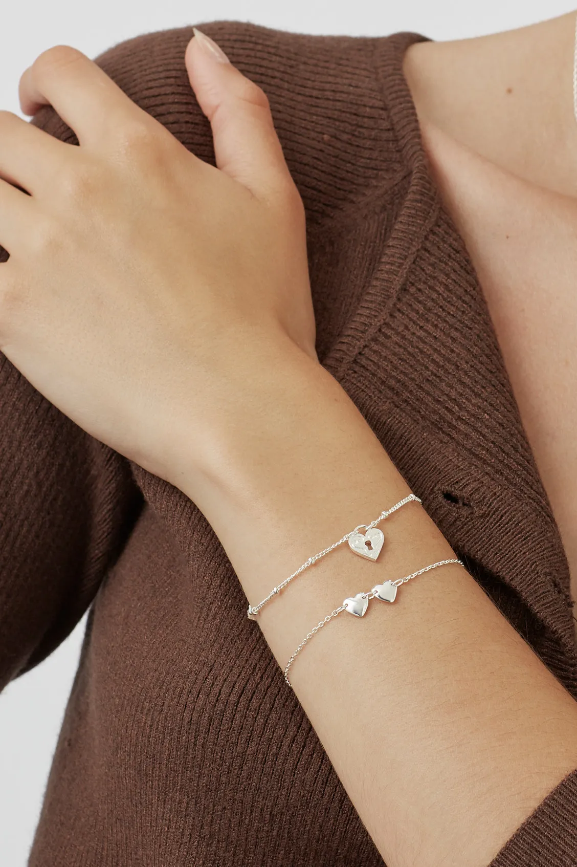 Connected Hearts Bracelet sold by Estella Bartlett product image thumbnail 2