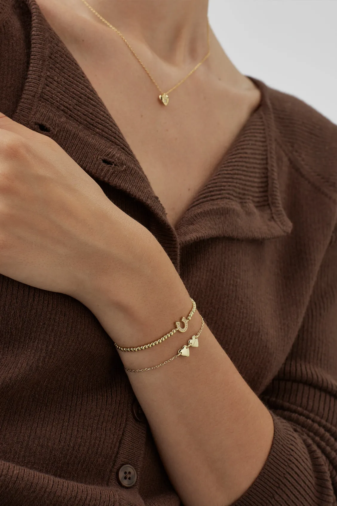 Connected Hearts Bracelet sold by Estella Bartlett product image thumbnail 2