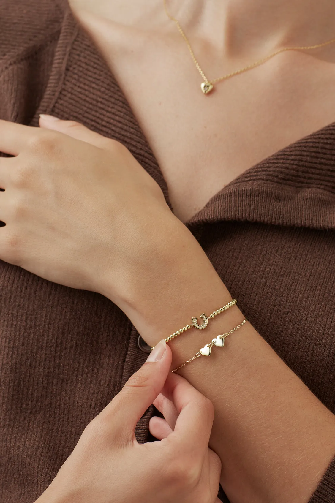 Connected Hearts Bracelet sold by Estella Bartlett product image thumbnail 5