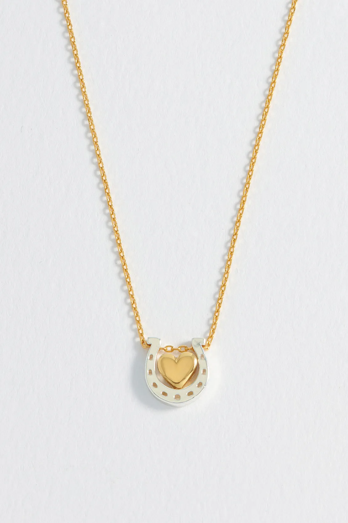 Heart and Horseshoe Necklace sold by Estella Bartlett product image thumbnail 5