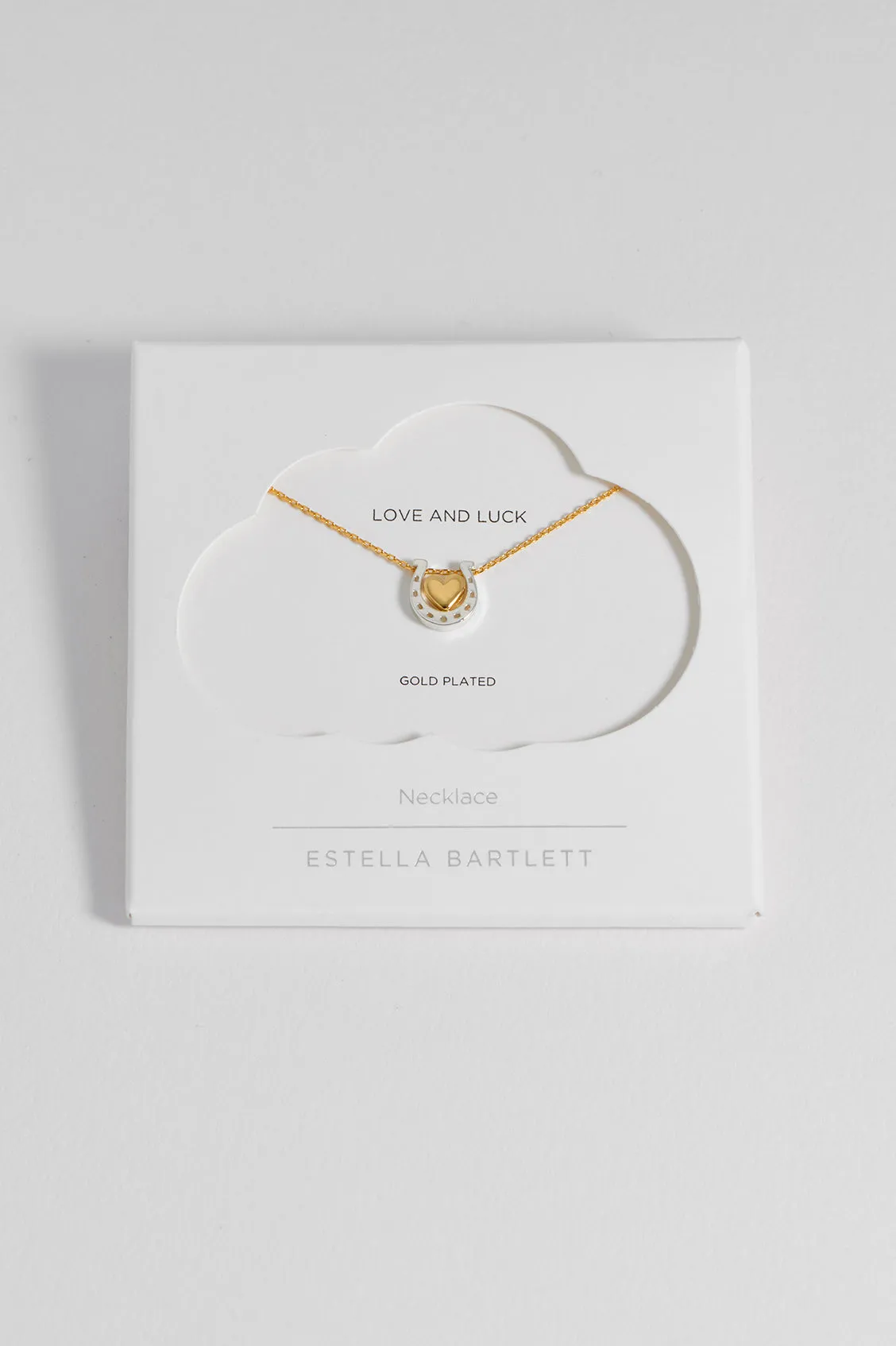 Heart and Horseshoe Necklace sold by Estella Bartlett