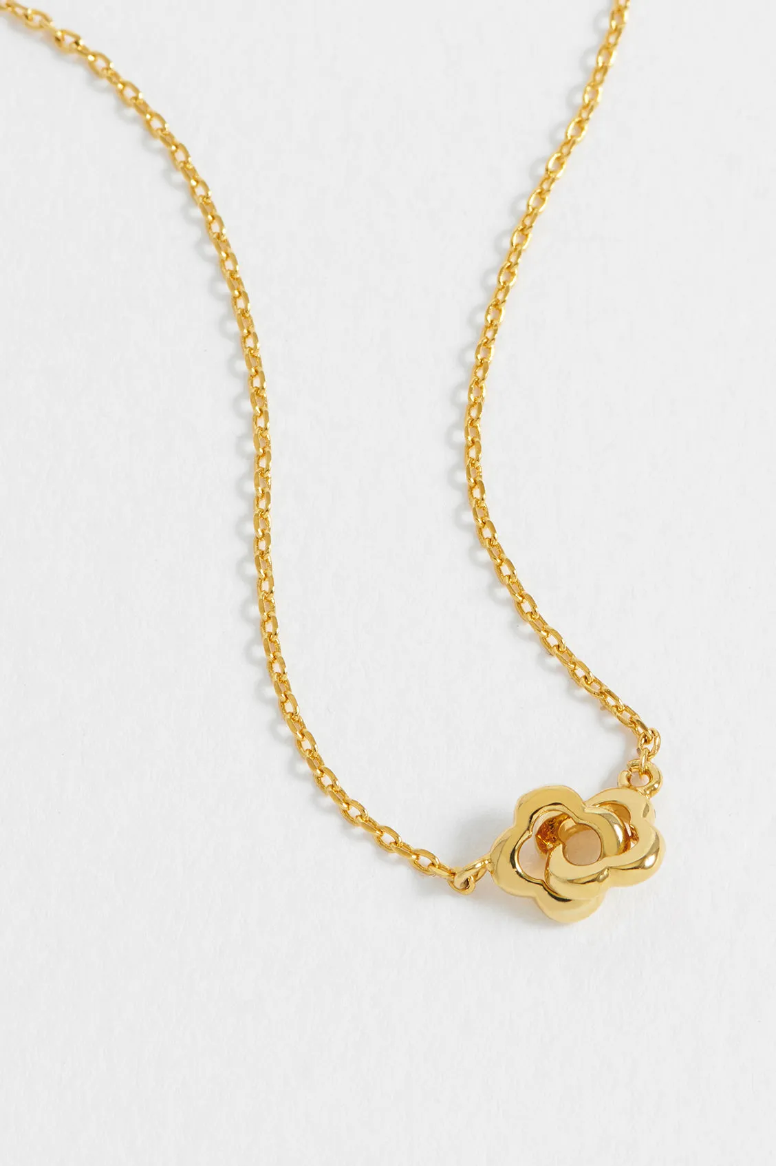 Double-Linked Flower Necklace sold by Estella Bartlett product image thumbnail 4
