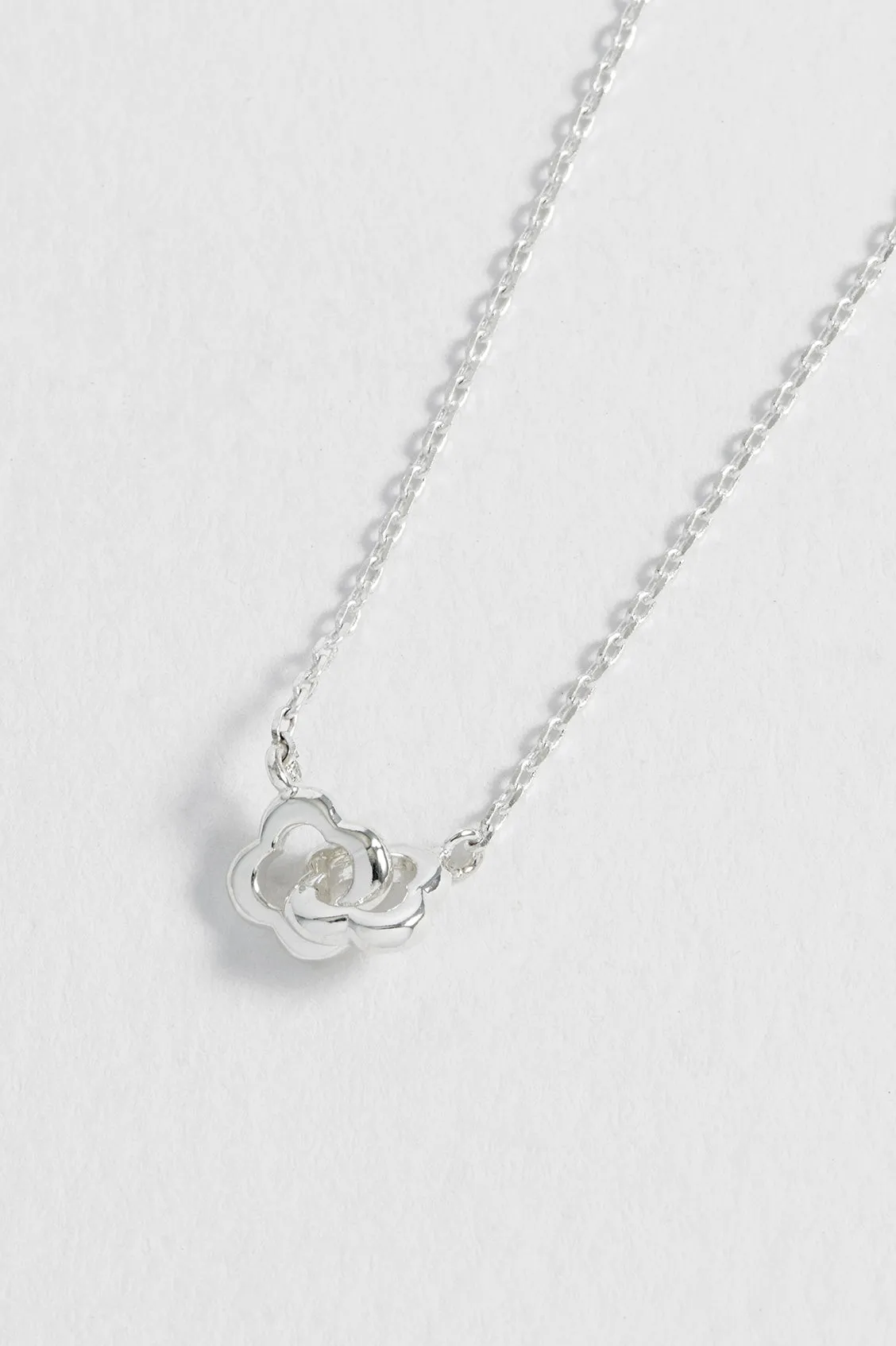 Double-Linked Flower Necklace sold by Estella Bartlett product image thumbnail 4