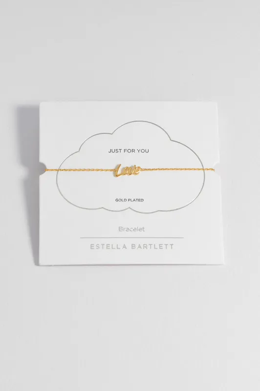 Signature Love Bracelet sold by Estella Bartlett