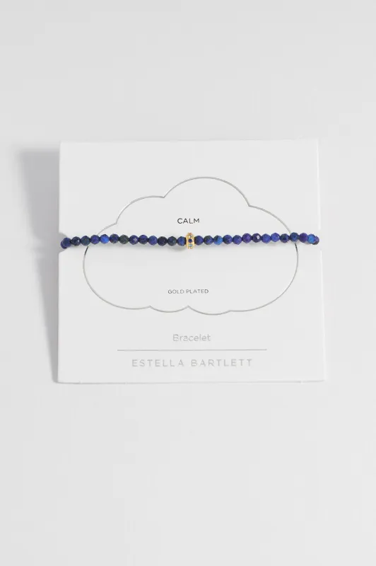 Lapis Lazuli CZ Disc Amelia Bracelet sold by Estella Bartlett