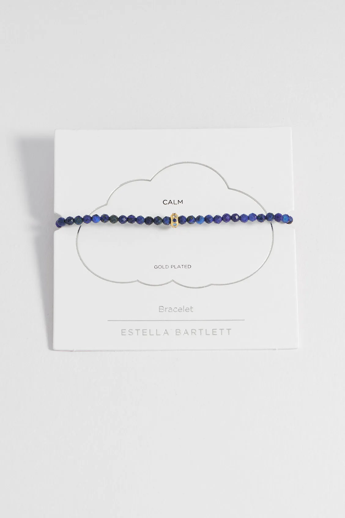 Lapis Lazuli CZ Disc Amelia Bracelet sold by Estella Bartlett