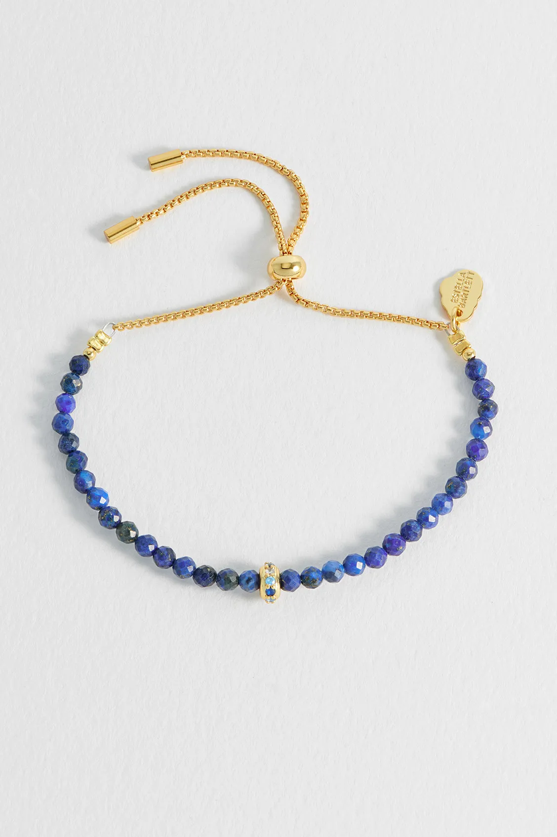 Lapis Lazuli CZ Disc Amelia Bracelet sold by Estella Bartlett product image thumbnail 4