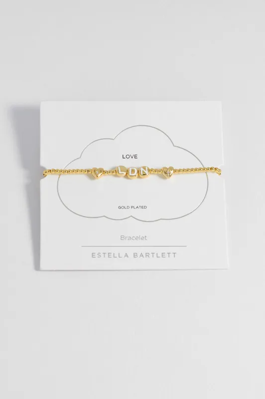 London Letter Bead Bracelet sold by Estella Bartlett