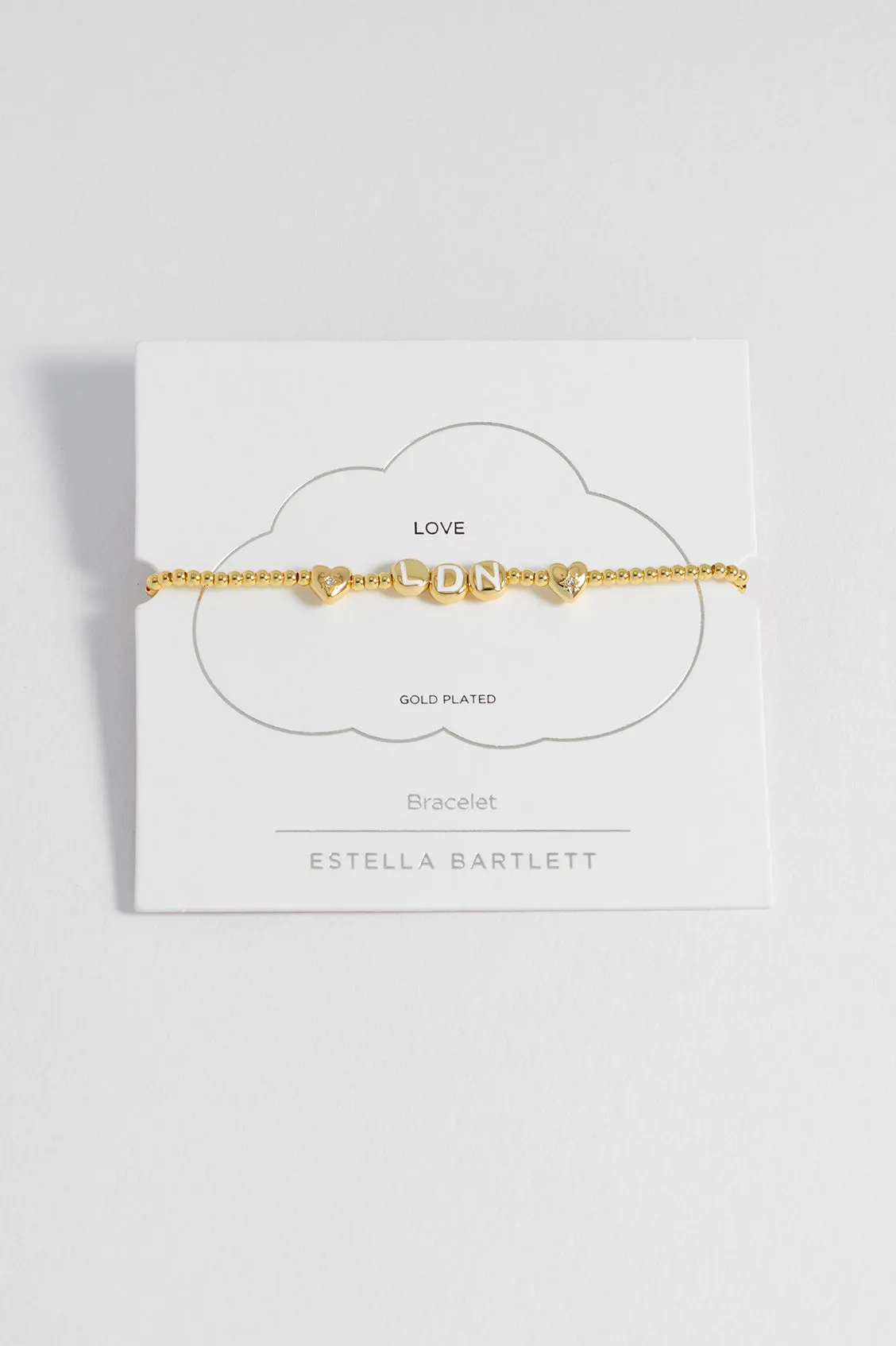 London Letter Bead Bracelet sold by Estella Bartlett