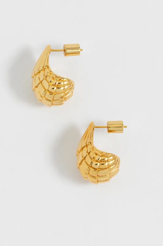 Seashell Teardrop Earrings sold by Estella Bartlett