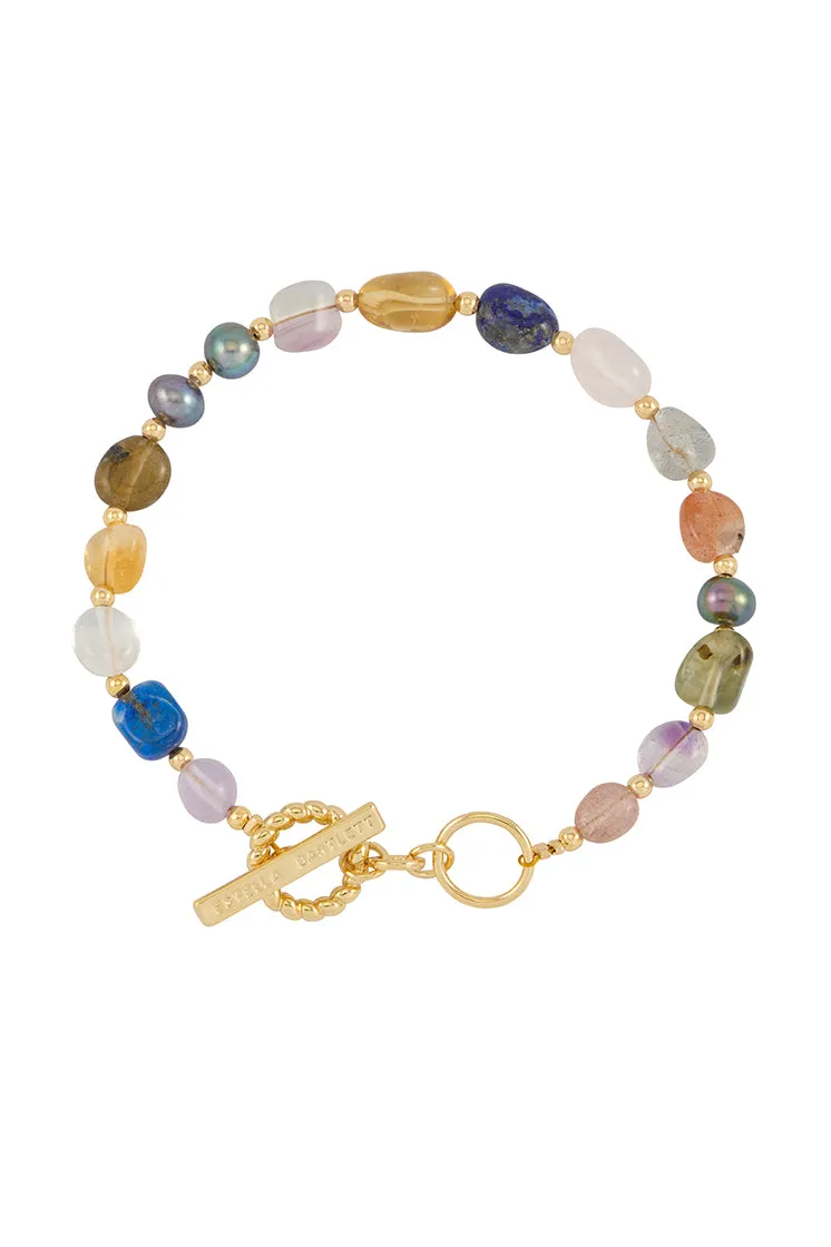 Multi Beaded T Bar Bracelet sold by Estella Bartlett product image thumbnail 3