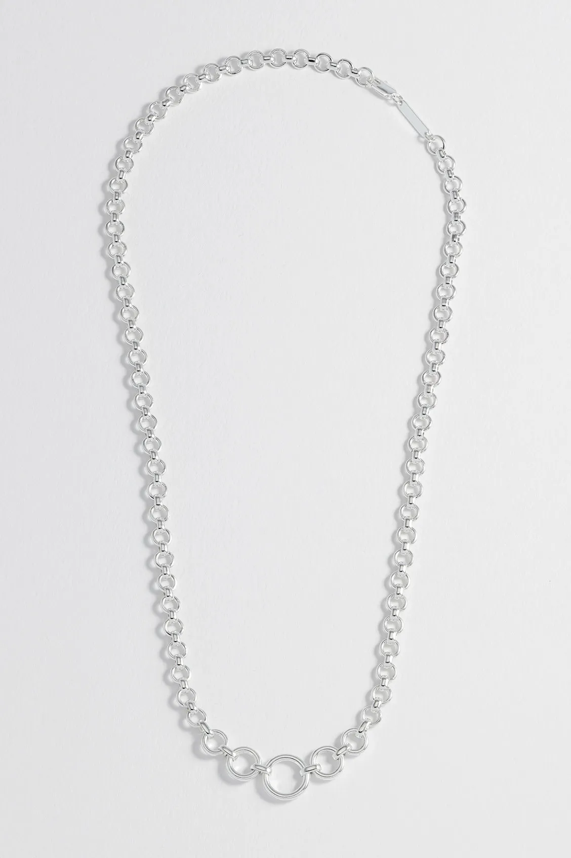 Graduated Round Link Chain Necklace sold by Estella Bartlett product image thumbnail 5