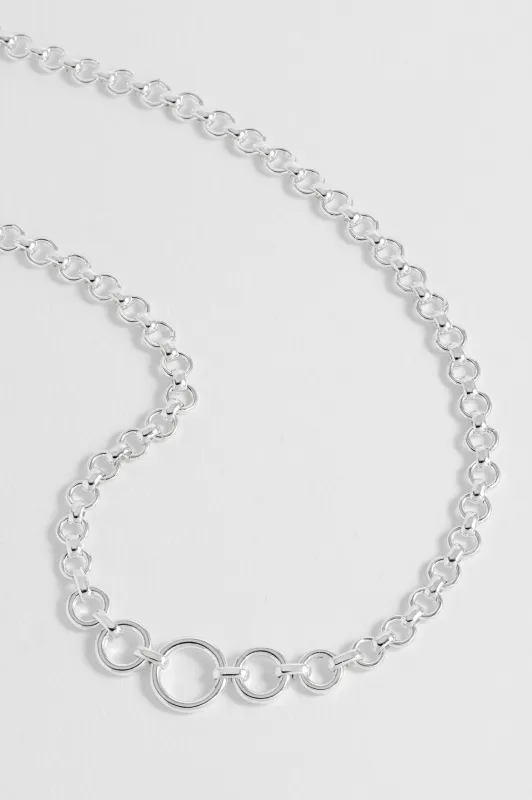 Graduated Round Link Chain Necklace sold by Estella Bartlett