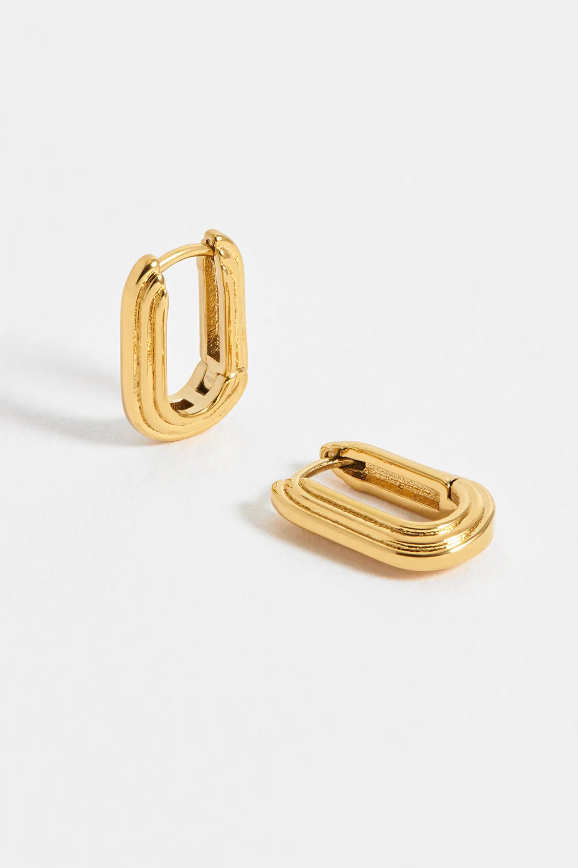 Ridged Hinge Hoops sold by Estella Bartlett product image thumbnail 2