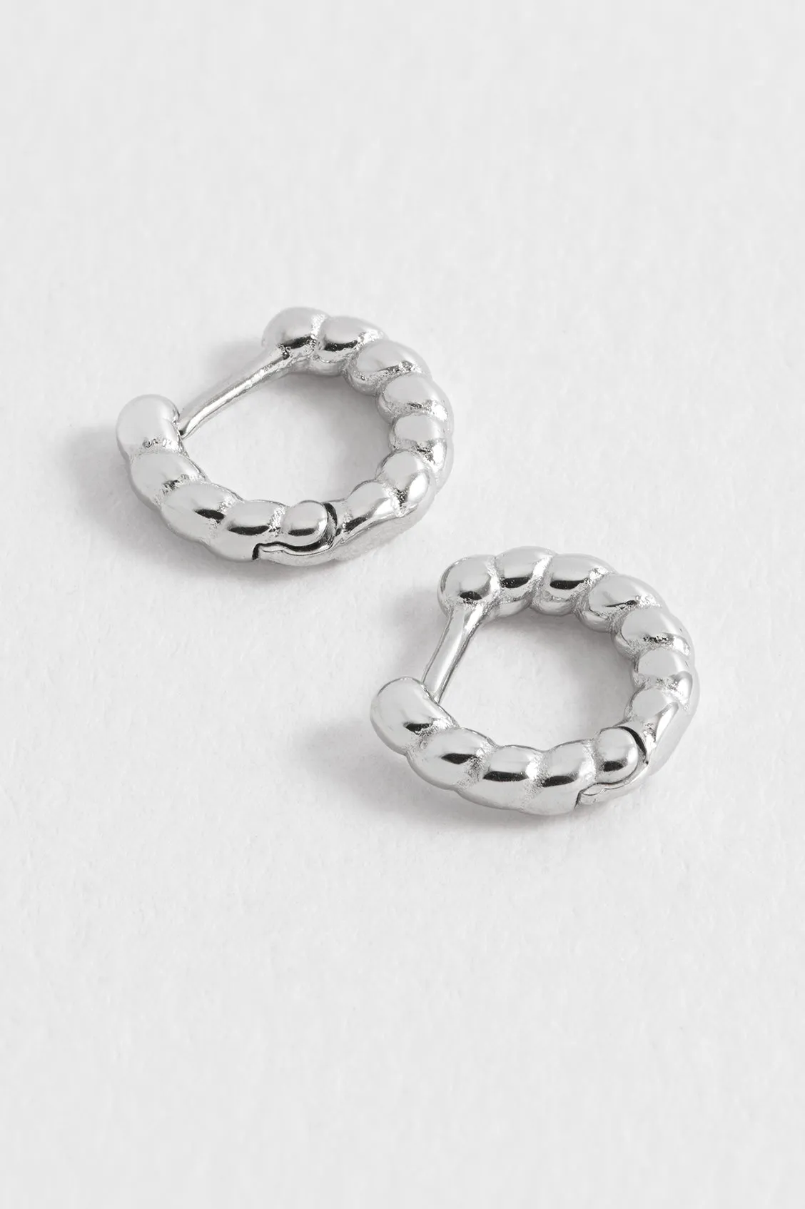 Men's Rope Huggie Hoop sold by Estella Bartlett product image thumbnail 4