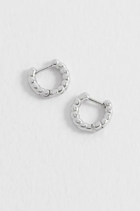 Men's Rope Huggie Hoop sold by Estella Bartlett