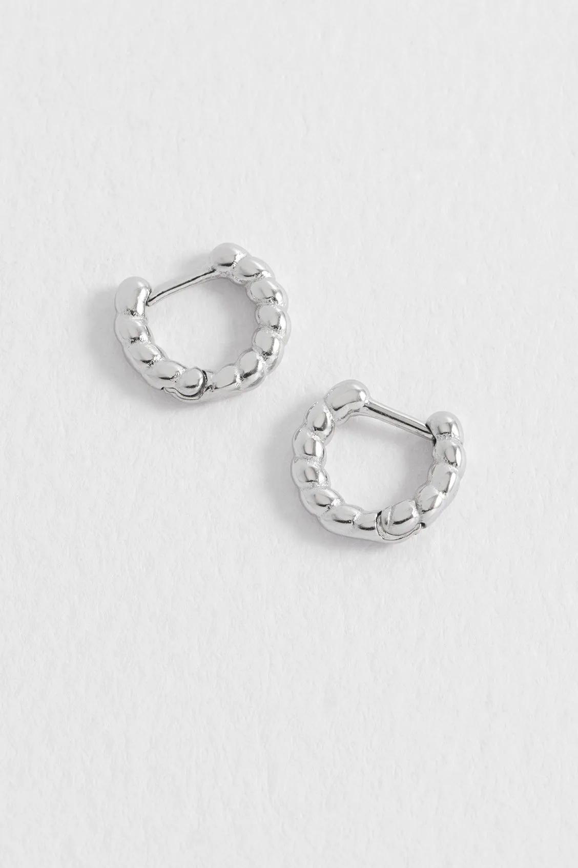 Men's Rope Huggie Hoop sold by Estella Bartlett