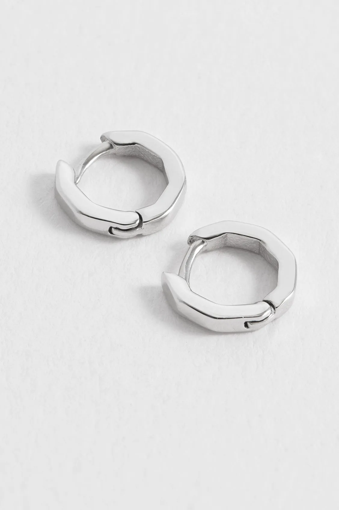 Men's Octagon Huggie Hoop sold by Estella Bartlett product image thumbnail 4