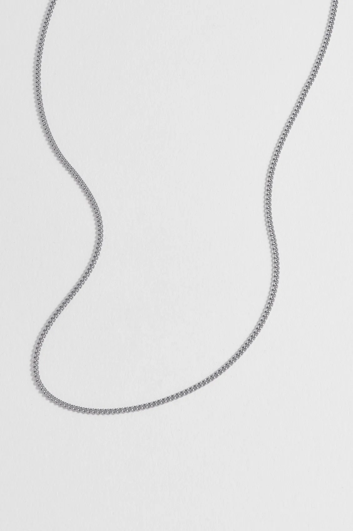 Men's Fine Curb Chain Necklace sold by Estella Bartlett product image thumbnail 4