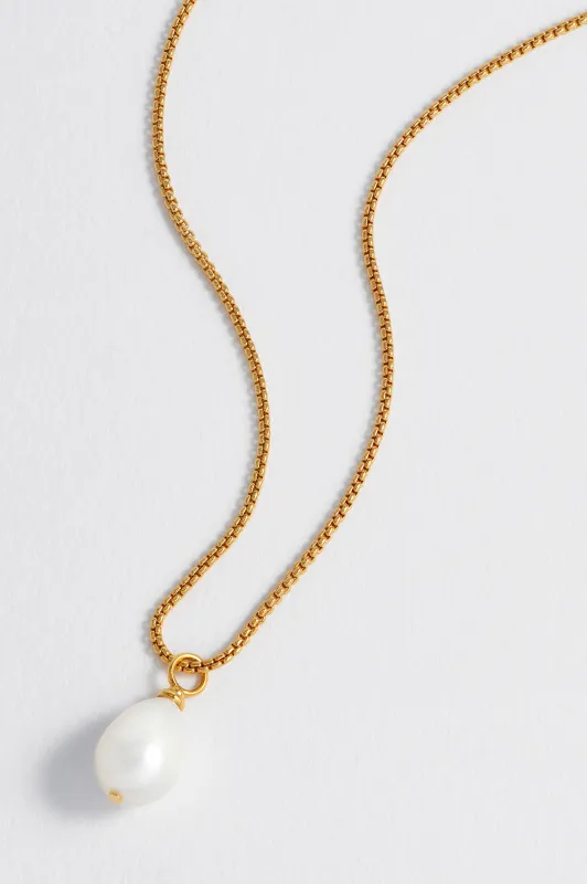 Baroque Pearl Necklace sold by Estella Bartlett